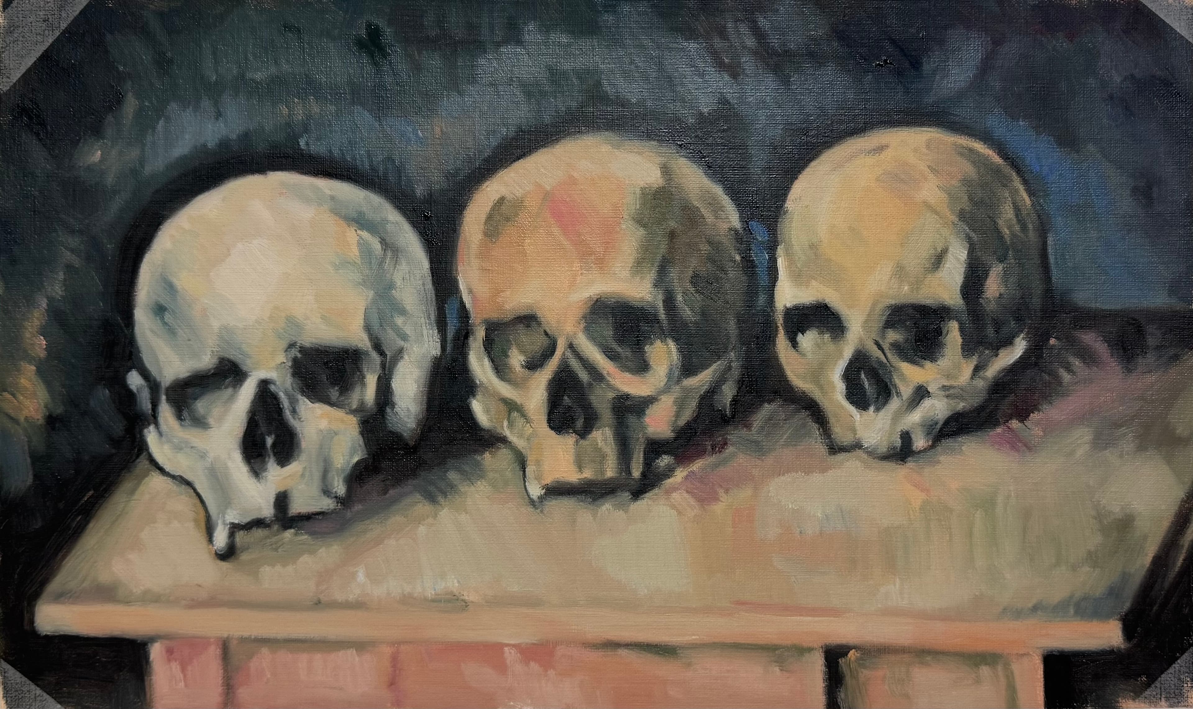 Cezanne's Skulls II
